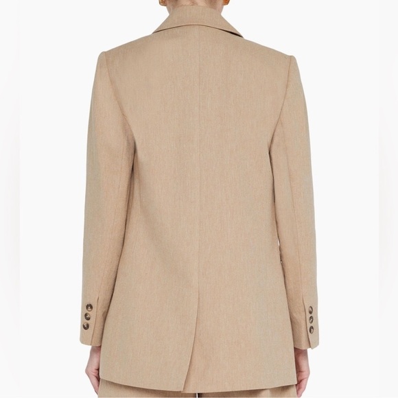 L’AGENCE Aimee Linen Blend Boyfriend Blazer - Picture 5 of 10